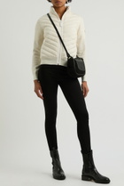 Canada Goose HyBridge Quilted Nylon and Wool Jacket Cream