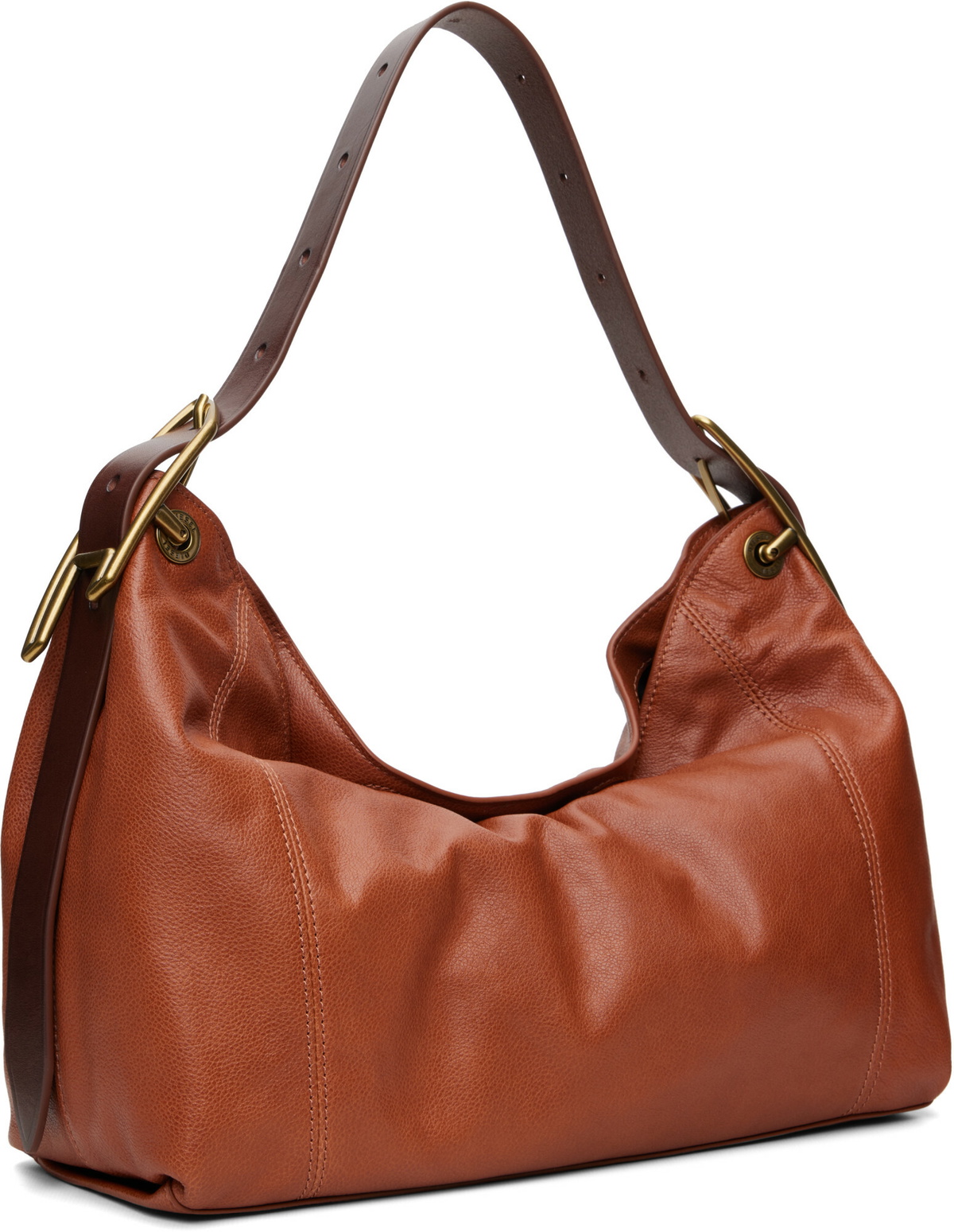 Diesel Brown D-Line Shoulder Bag
