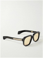 Jacques Marie Mage - Union D-Frame Acetate and Gold-Tone Sunglasses