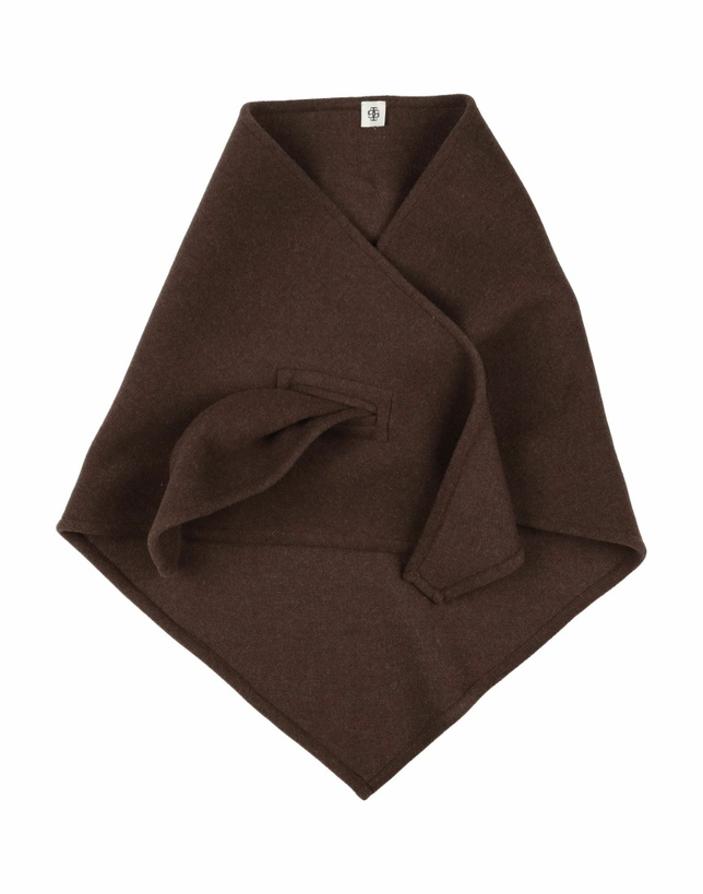 Photo: The Garment Womens Scarf Dark in Brown