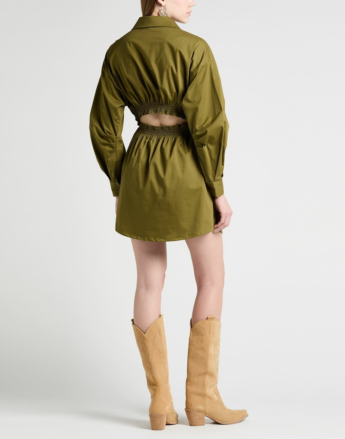 Maje Womens Mini dress Khaki