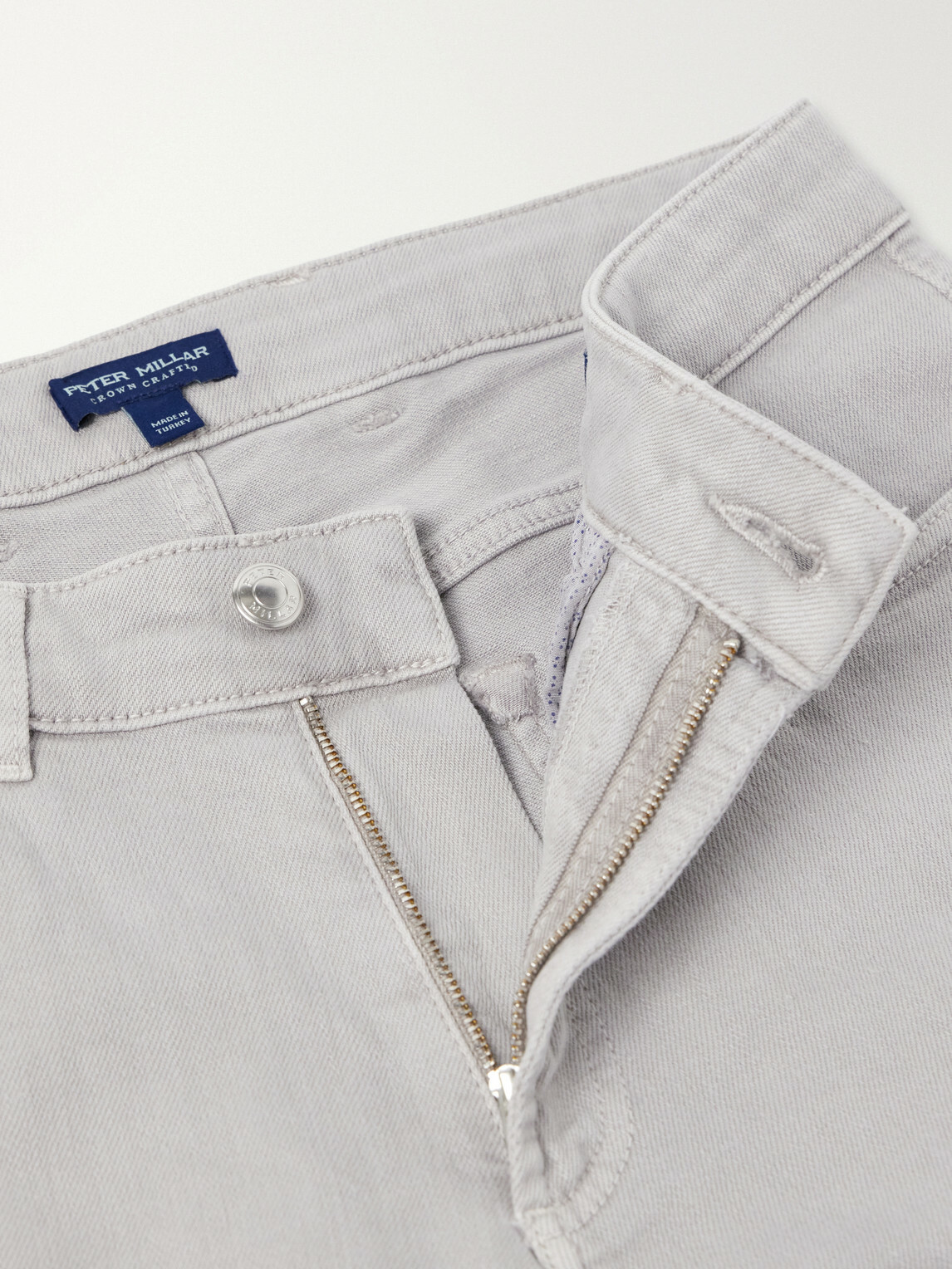 Peter Millar - Fairfield Straight-Leg Garment-Dyed Jeans - Gray