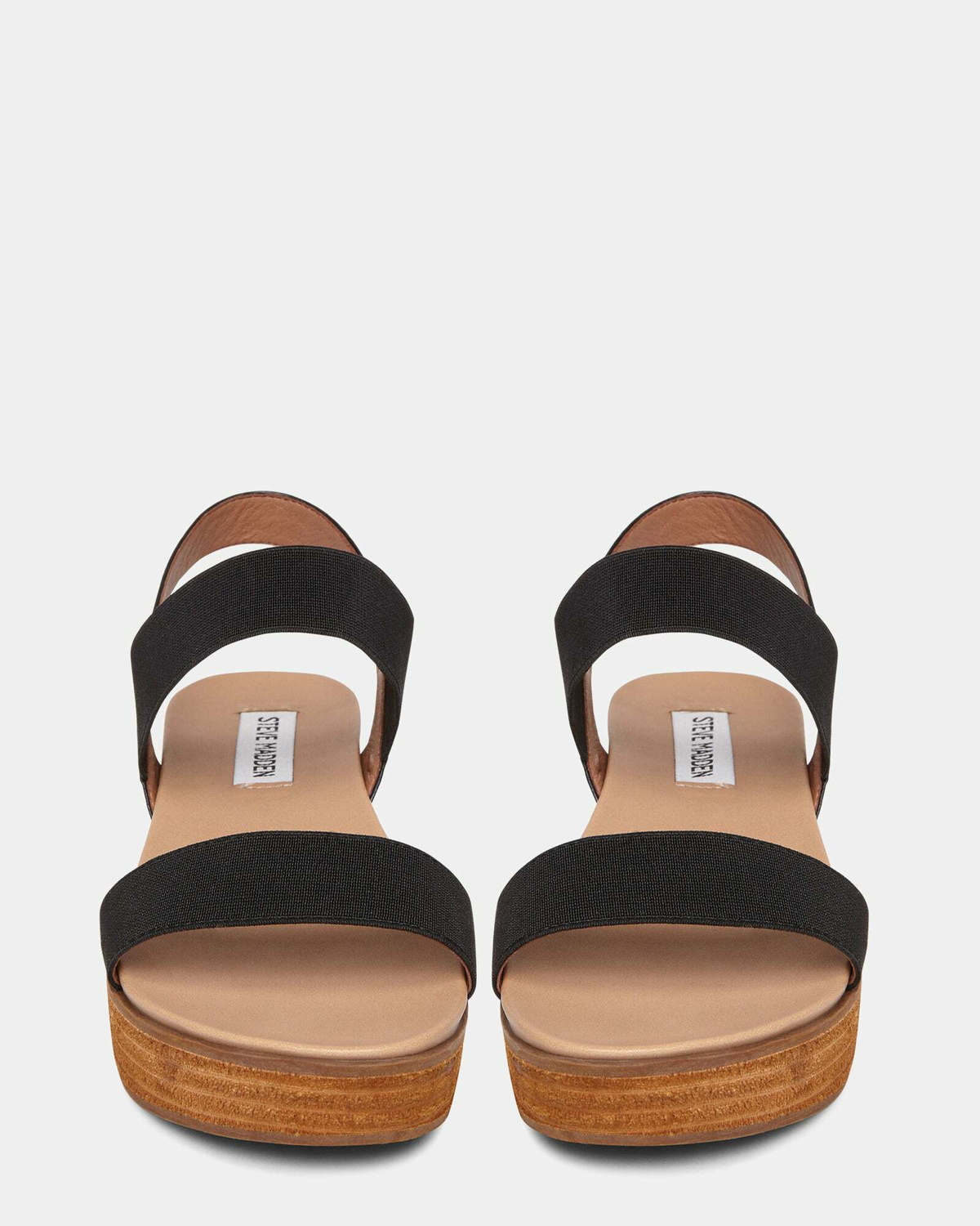 Steve Madden Agile Sandals in Black