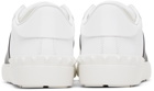 Valentino Garavani White & Black Open Sneakers