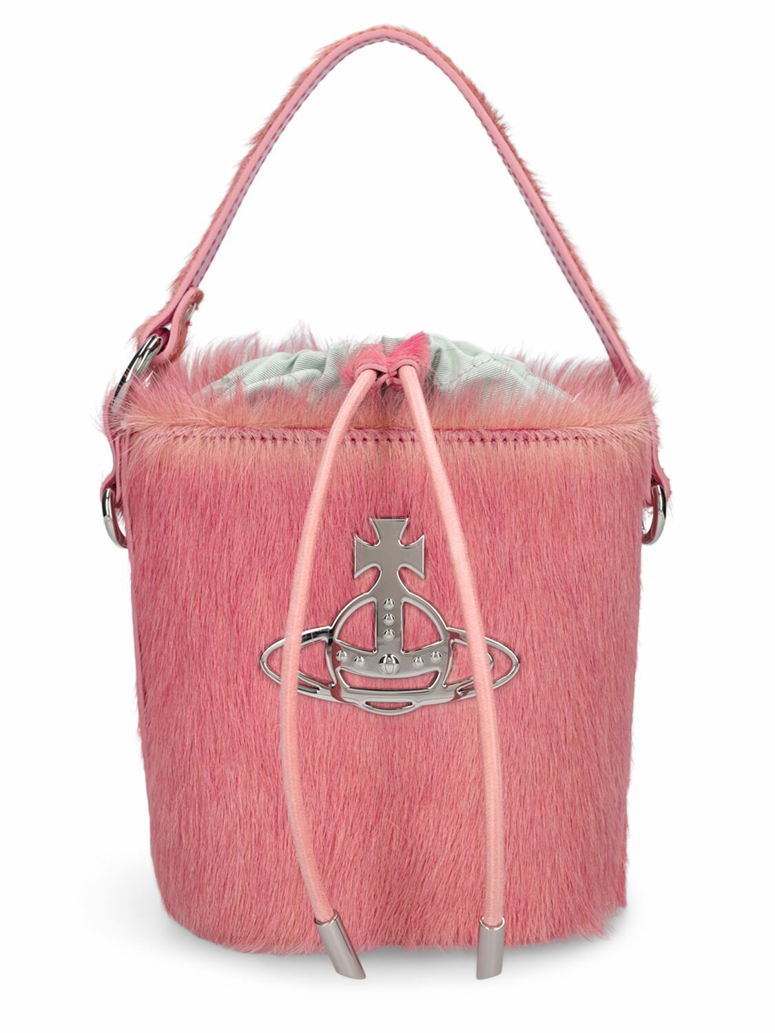 VIVIENNE WESTWOOD - Daisy Ponyhair Bucket Bag Vivienne Westwood
