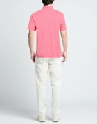 Drumohr Mens Polo shirt in Magenta
