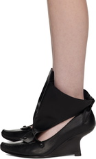 Kiko Kostadinov Black Parker Wedge Point Heels