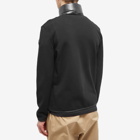 Moncler Men's Knitted Down Cardigan in Black