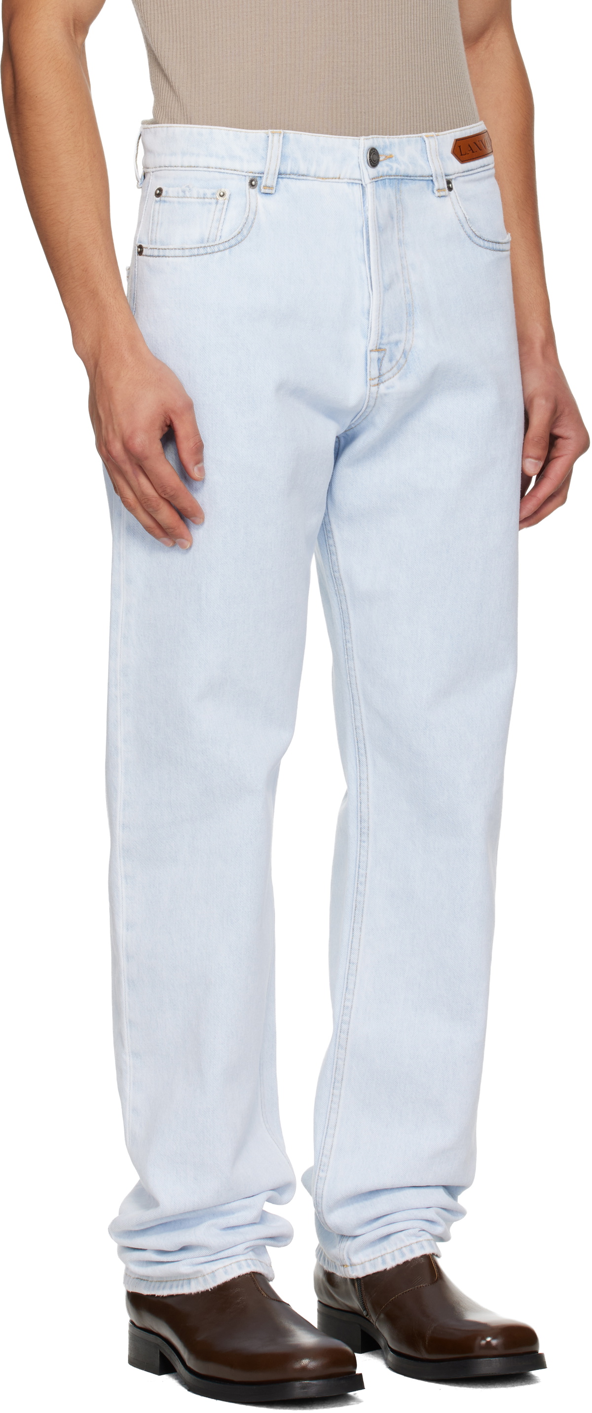 Lanvin Blue Regular Jeans