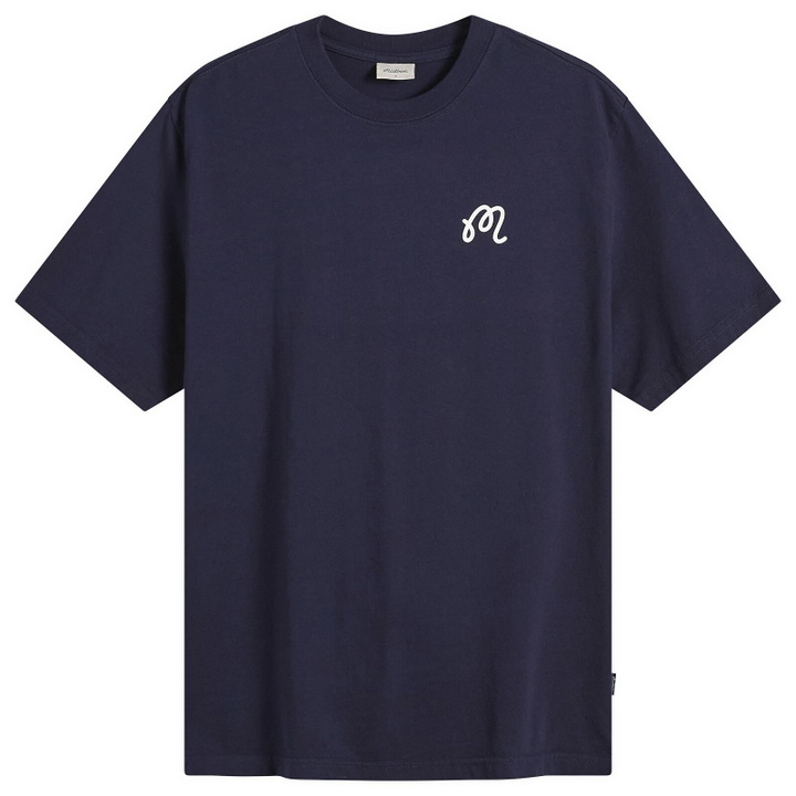 Photo: Malbon Men's Torrey Pines Bermuda Eagle T-Shirt in Baritone Blue
