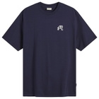 Malbon Men's Torrey Pines Bermuda Eagle T-Shirt in Baritone Blue