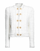 Balmain Womens Blazer in White