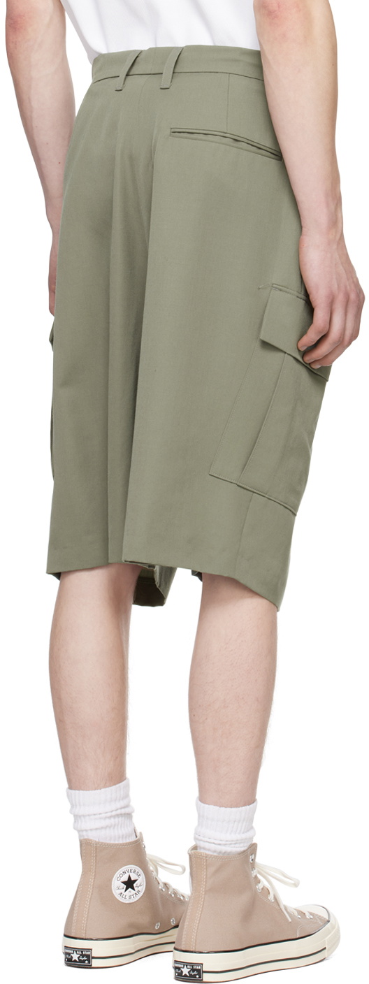Camiel Fortgens Green Cargo Shorts