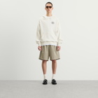 END. Leisure Pullover Hoodie in Smoke White