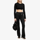 Courreges Women's Courrèges Tracksuit Interlock Pants in Black