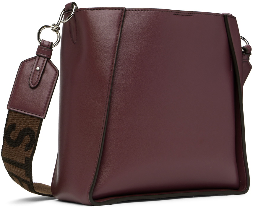 ★関税負担無し★ ※要在庫確認 Stella Mccartney BurgundyBag Stella McCartney Burgundy Logo Shoulder Bag Stella McCartney