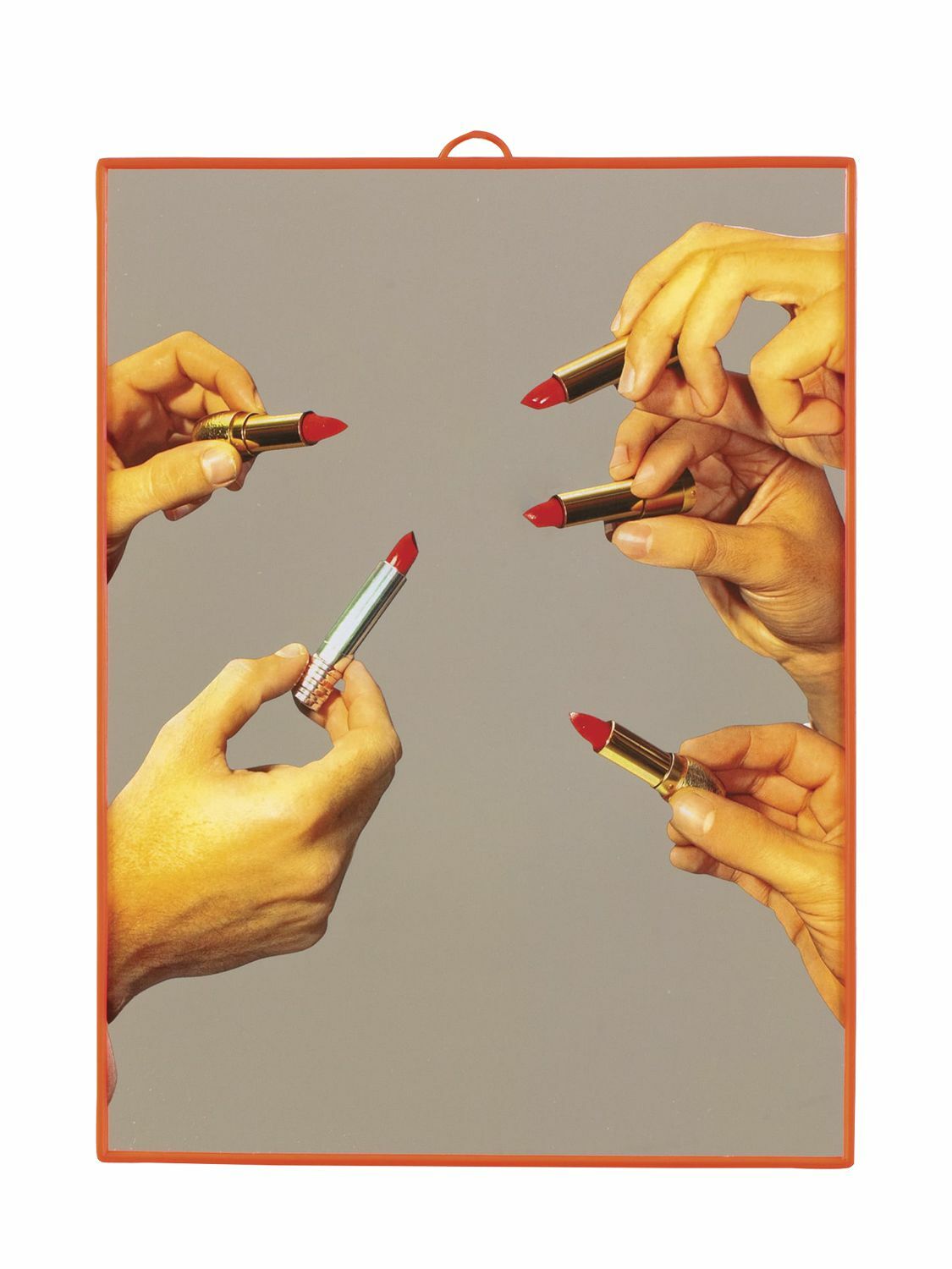 SELETTI Lipstick Mirror with plastic Frame