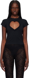 AMBUSH Black Heart Baby T-shirt