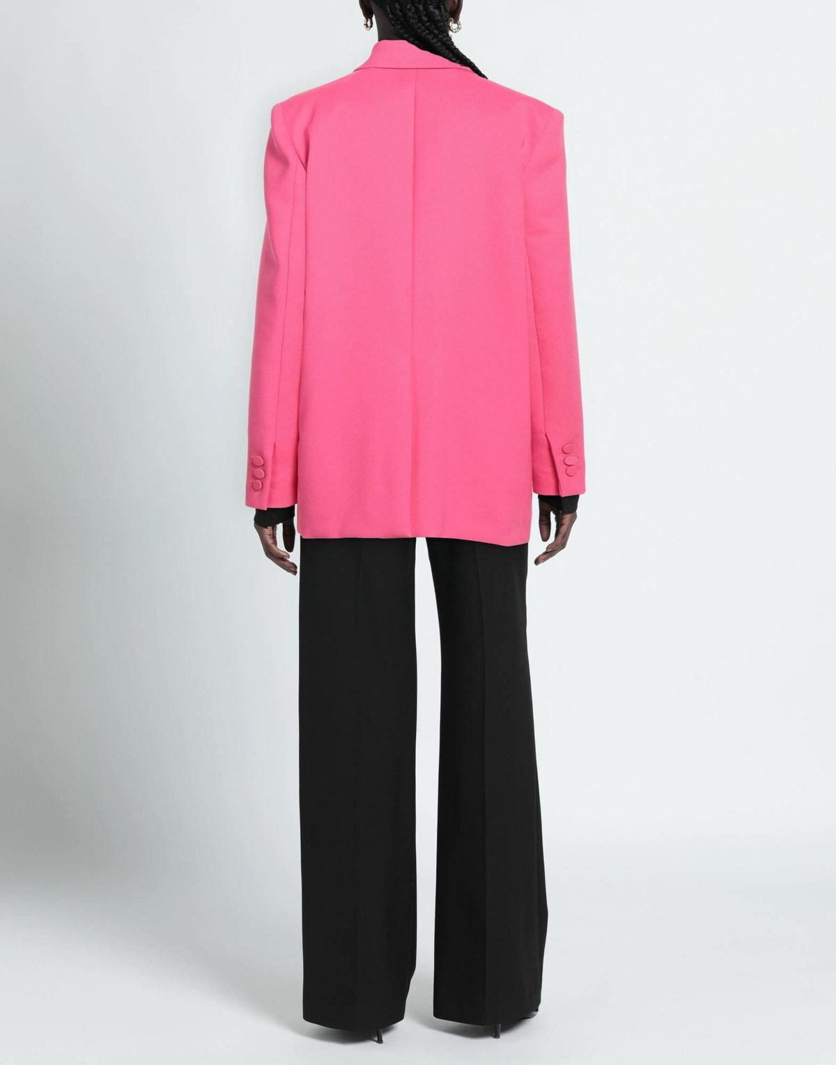 The Andamane Womens Blazer in Fuchsia