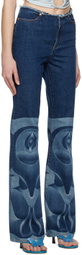 Conner Ives Indigo Bootcut Jeans
