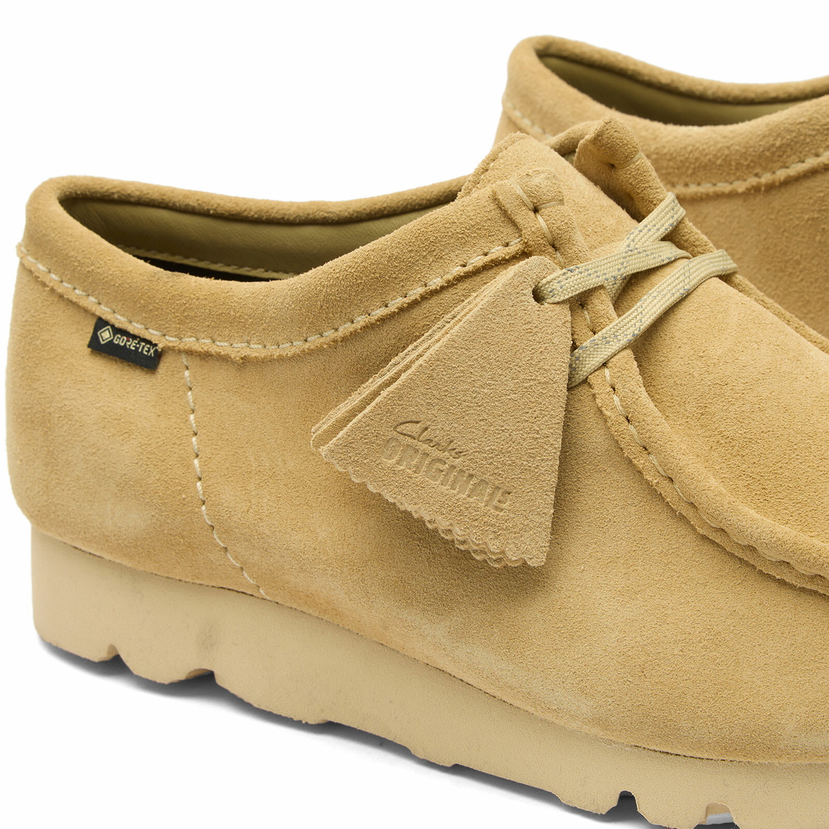 Clarks Originals Men's Wallabee GTX in Maple Suede
