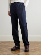 Oliver Spencer - Ashdown Straight-Leg Cotton-Twill Trousers - Blue