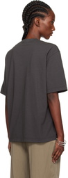 Stone Island Gray 2100025 Combed Organic Cotton Jersey T-shirt