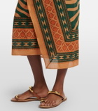 Johanna Ortiz Embracing Courage cotton wrap dress