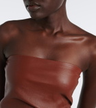Stouls Laya leather bustier