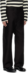 Junya Watanabe Black Carhartt Work In Progress Edition Trousers