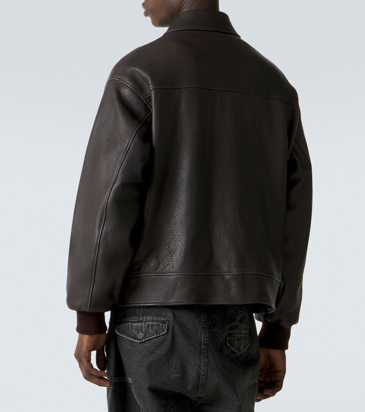 A.Presse A-1 leather blouson jacket A.PRESSE A.Presse A-1 leather blouson jacket A.PRESSE