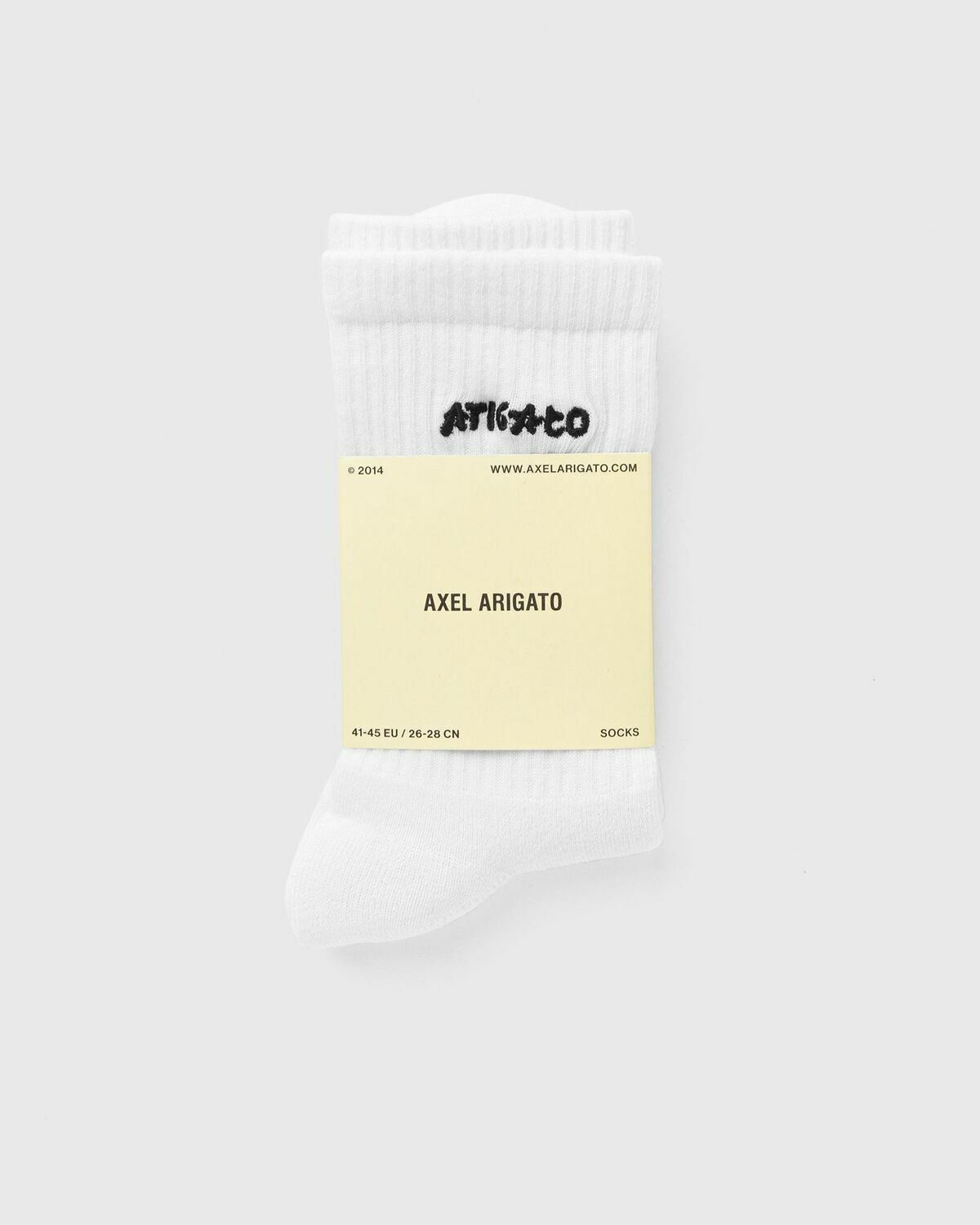 Axel Arigato Floral Logo Socks White Men