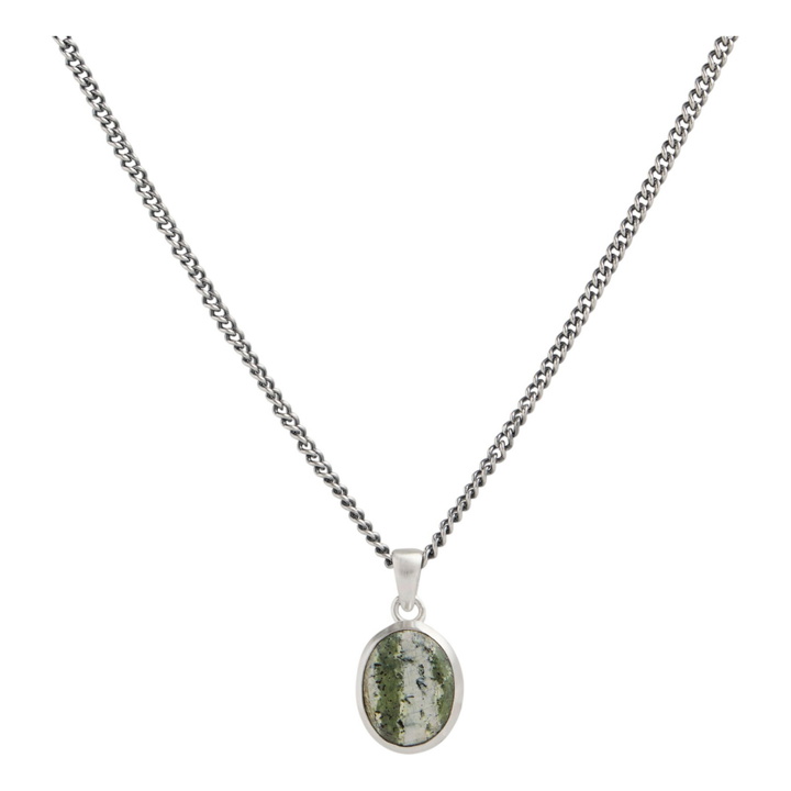 Photo: Serge DeNimes Men's Camouflage Necklace in Silver