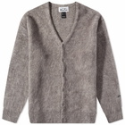 Manastash Men's Aberdeen Cardigan in Light Grey