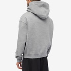 Moncler Men's Heart Popover Hoodie in Grey