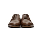 Gucci Brown Double G Oxfords