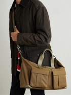 Mulberry - Leather-Trimmed Waxed-Cotton Weekend Bag