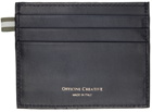 Officine Creative Navy Boudin 22 Card Holder