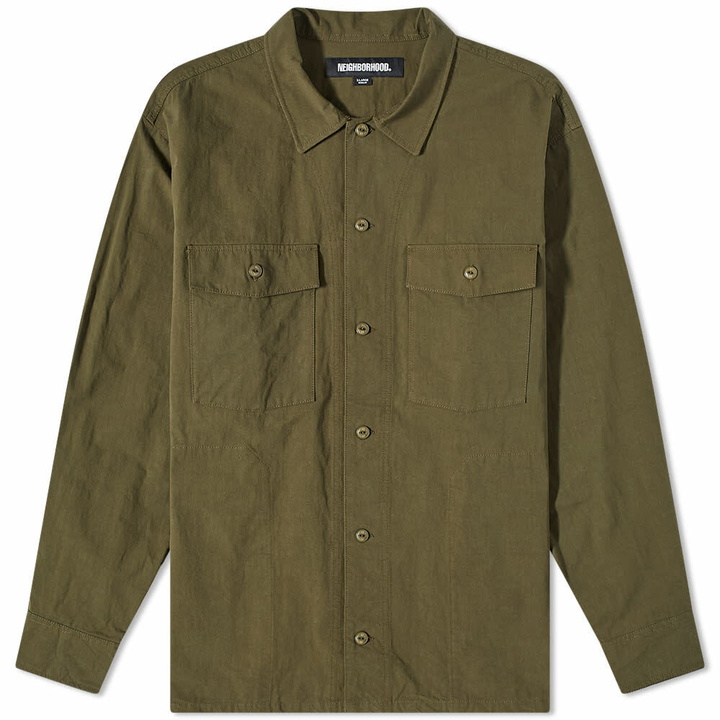 Photo: Neighborhood Men's BDU Shirt in Olive Drab