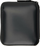 COMME des GARÇONS WALLETS Black Leather Wallet