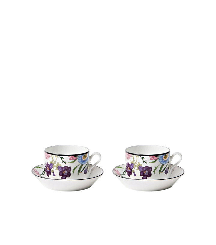 Photo: Gucci Gucci Flora set of 2 teacups and saucers