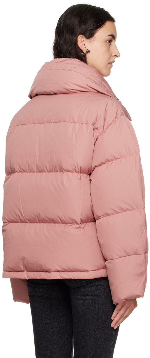 Acne Studios Pink Quilted Down Jacket Acne Studios