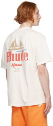 Rhude Off-White 'Monaco 22' Logo T-Shirt