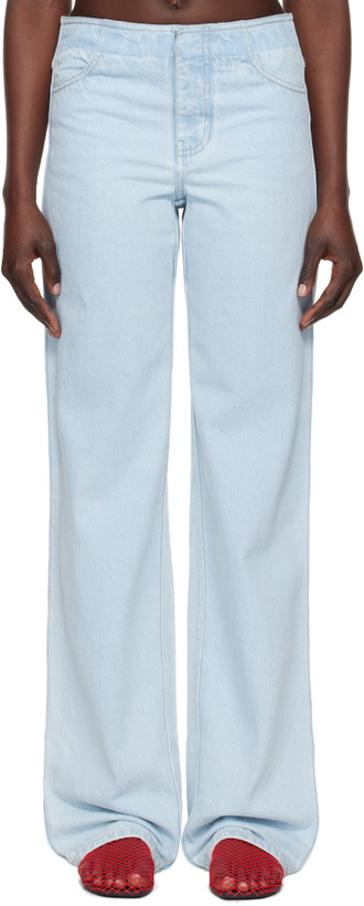Photo: Christopher Esber Blue Deconstruct Jeans