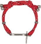 Dsquared2 Red 64th Rope Bracelet