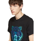 Kenzo Black Limited Edition Holiday Tiger T-Shirt