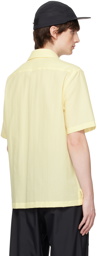 ZEGNA Yellow Button Shirt