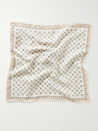 Brunello Cucinelli - Printed Silk Pocket Square