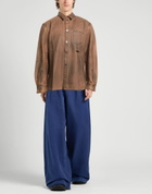 Helmut Lang Mens Shirt in Camel