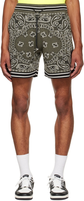 Photo: AMIRI Green Bandana Shorts